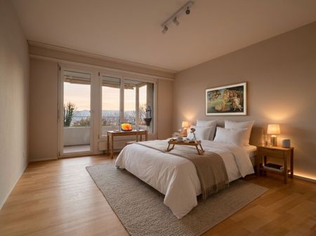 Home at Lake Zurich bright 3.5-room apartment with mountain and lake view in Feldmeilen - Foto 2