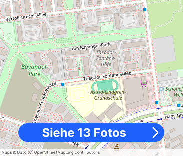 2 Zi.-Erdgeschoss-Wohnung mit Terrasse, TG-Stellplatz in Berlin Sch... - Foto 1