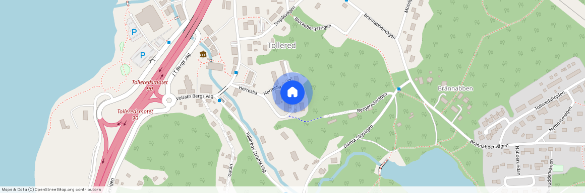 Dalalyckan, Tollered