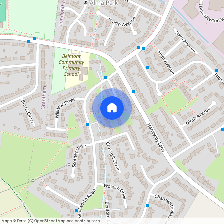 Hebden Walk, GRANTHAM