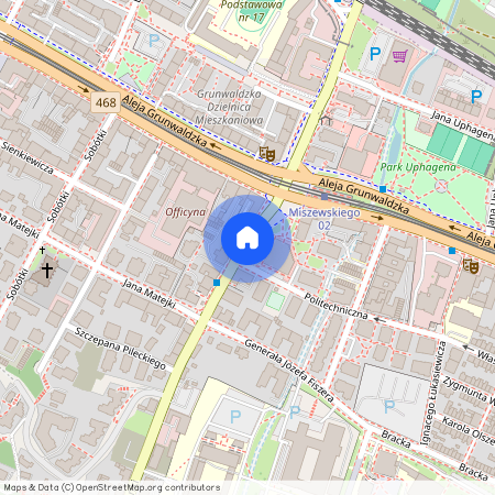 ul. Do Studzienki, Wrzeszcz Górny, Gdańsk, pomorskie