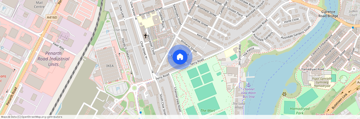 CF11 7DQ Grangetown, Wales, Cardiff