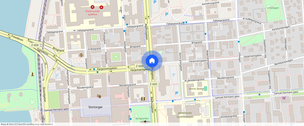 Rådhusgatan, Östersund