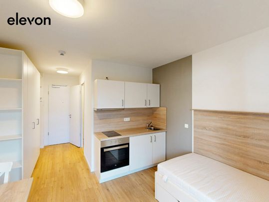 Modern möbliertes 1-Zimmer-Apartment mit Balkon - Photo 1