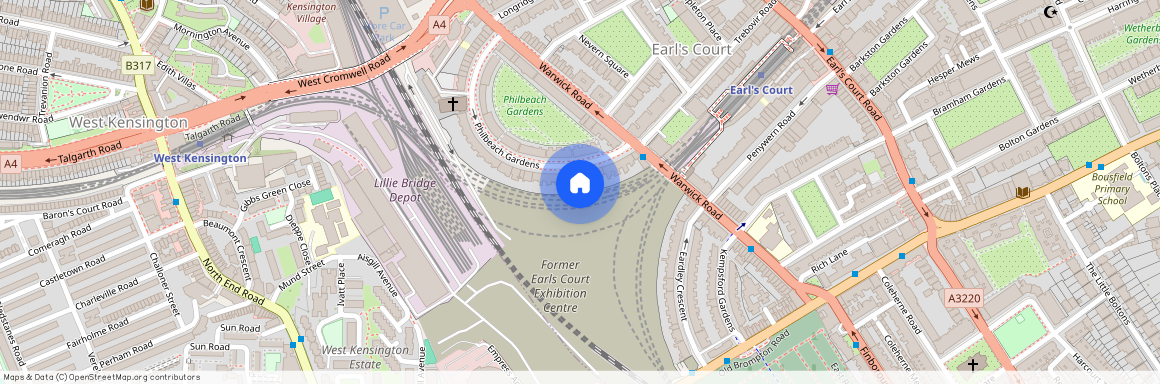 Philbeach Gardens, Earls Court, London, SW5