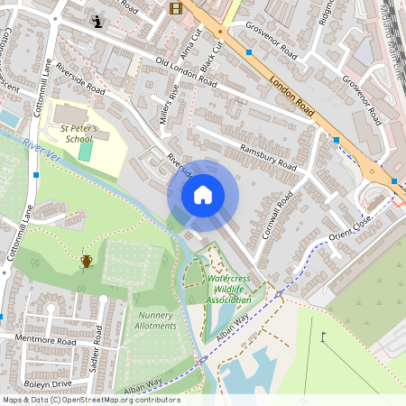 Riverside Close, St. Albans, Hertfordshire