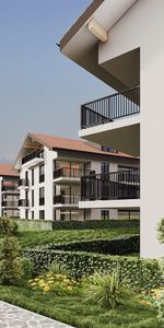 Luxueux 2.5 mansardé, grande baie vitrée sur balcon couvert - Foto 3