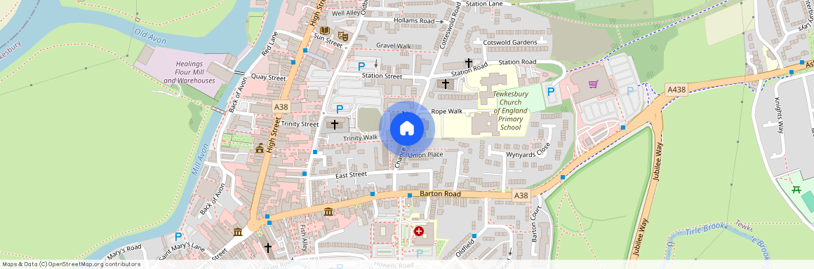 Tewkesbury, Chance Street, GL20, Gloucestershire