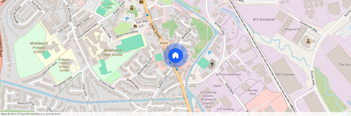 Canal Terrace, Middlewich