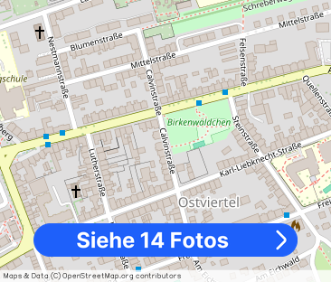 Bezugsfertige 2-Raum-Wohnung mit Gartenbenutzung - Foto 1
