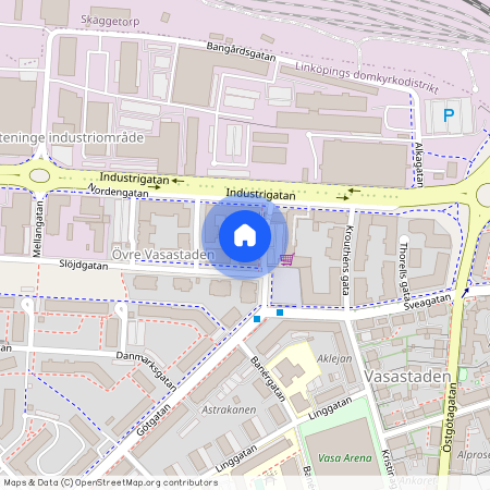 Vasastaden, Linköping, Östergötland, Slöjdgatan 1 A