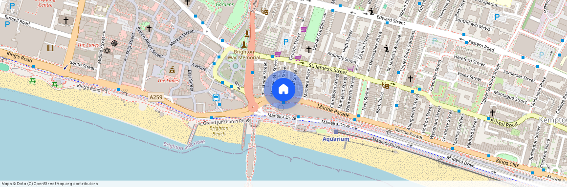 The Albemarle 9, BN2 1TX, Marine Parade