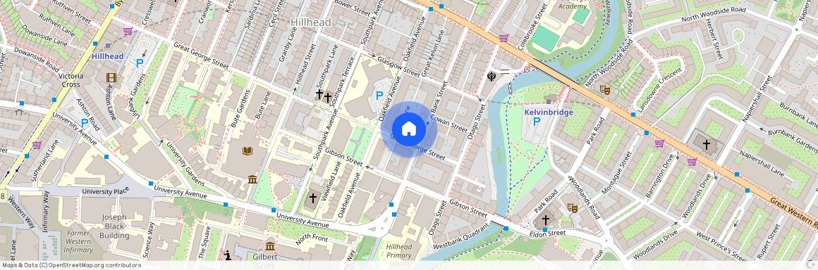 Great George Street, Flat 3-1, Glasgow, G12 8NA