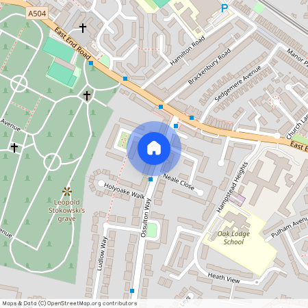 Ossulton Way, Hampstead Garden Suburb, London, N2