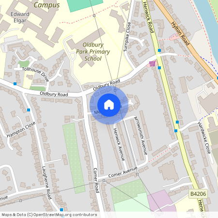 Melrose Close, Worcester WR2