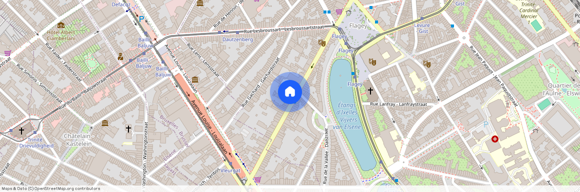 Chaussée de Vleurgat - Vleurgatse Steenweg 59, 1050 Ixelles - Elsene, Belgium