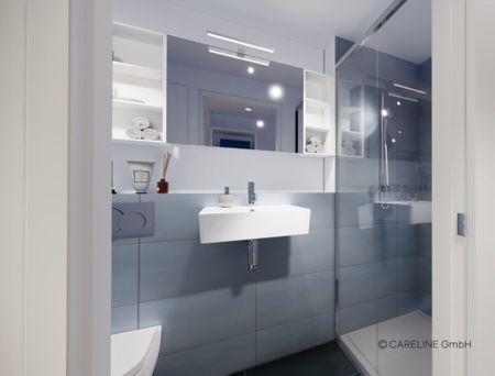 Stylisches Apartment für Studierende – wohnen im Quartillion Wiesbaden - Photo 5