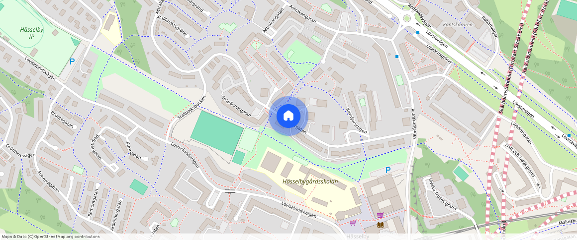 Enspännargatan, Hässelby