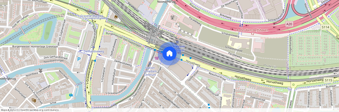 Stationsbuurt, 3112 HJ, Stationsplein, Schiedam