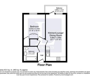 1 bedroom flat to rent - Photo 4
