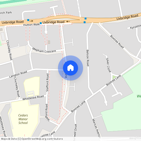 Hutton Lane, Harrow, Middlesex, HA3