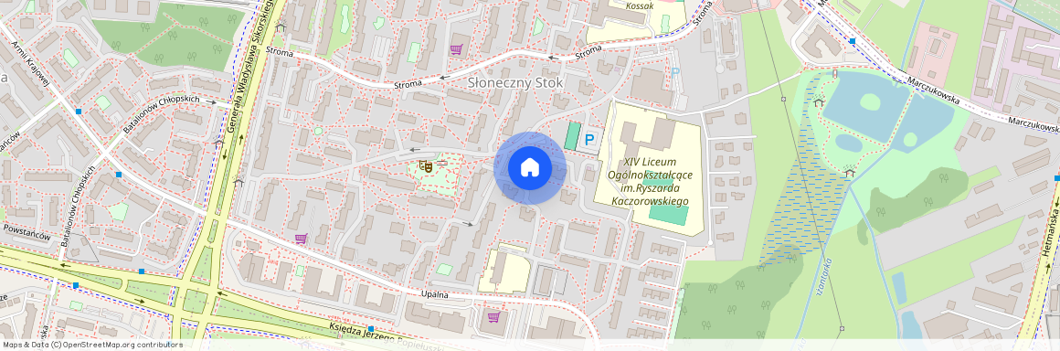 ul. Upalna, Słoneczny Stok, Białystok, podlaskie