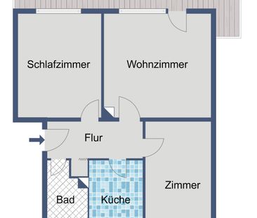 Helle ca. 71 m² – ideal für Paare oder kleine Familien - Photo 1
