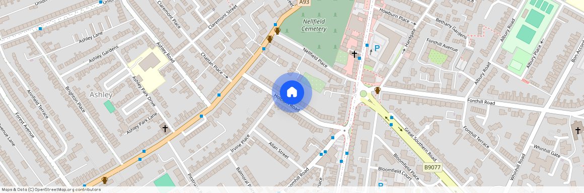 Holburn Road, City Centre, Aberdeen, AB10