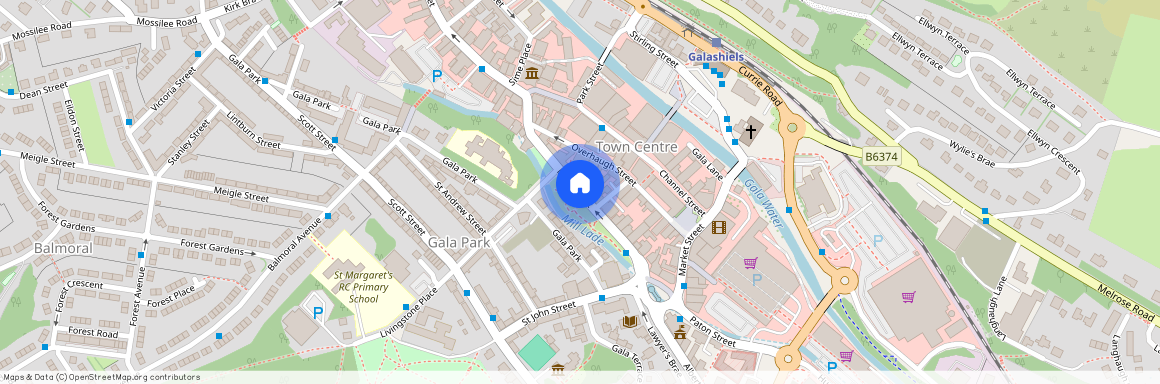 Bank Street, Galashiels TD1