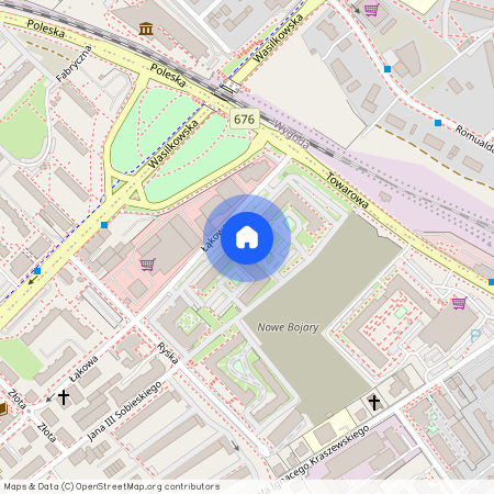 ul. Łąkowa, Bojary, Białystok, podlaskie