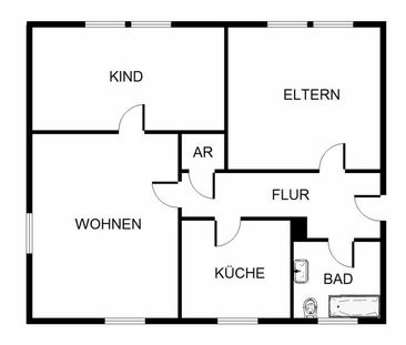 Ihre Zukunft - Ihre Wohnung: zentrale 3,5-Zimmer-Wohnung - Photo 2