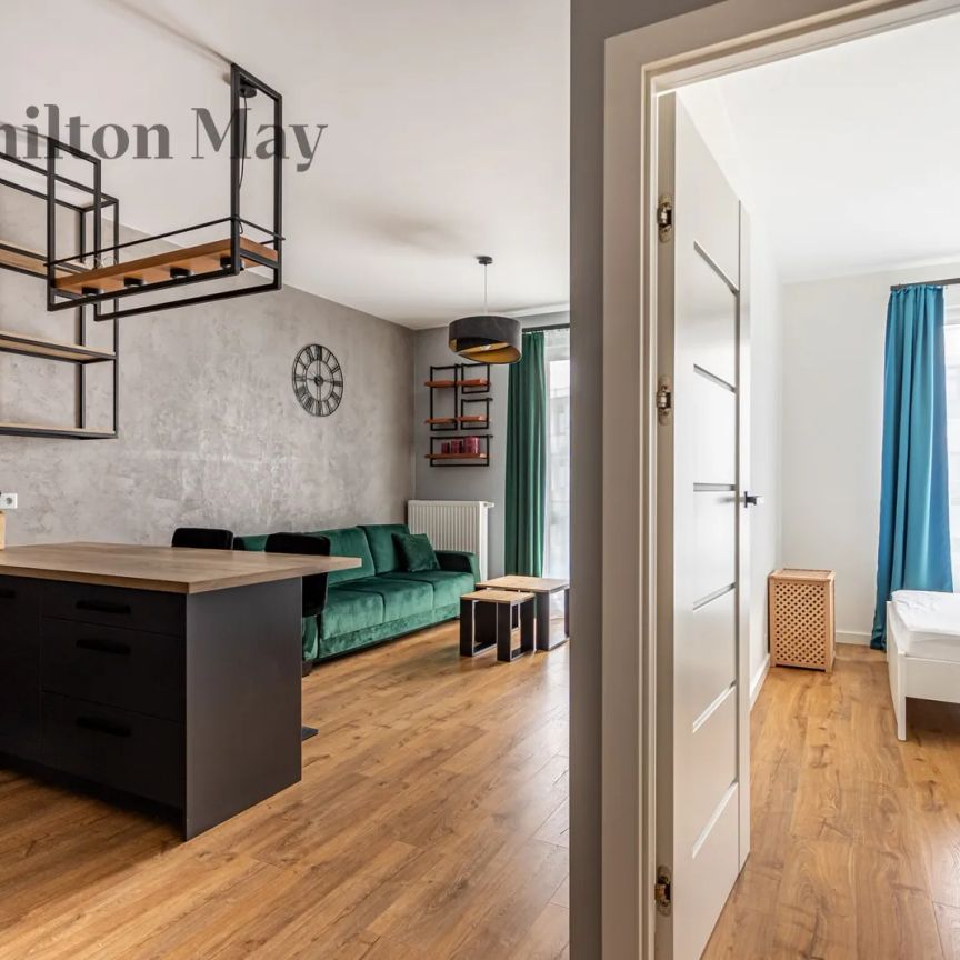 Nowoczesne dwupokojowe mieszkanie w stylu loft z balkonem na Włochach - Photo 1