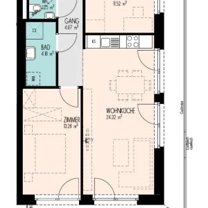 NEUBAU I 3-Zimmer-Wohnung über den Dächern von Graz mit riesigem Balkon - Foto 3