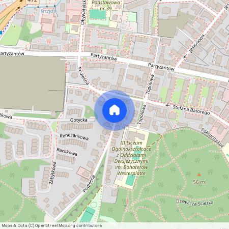 ul. Podleśna, Wrzeszcz Górny, Gdańsk, pomorskie