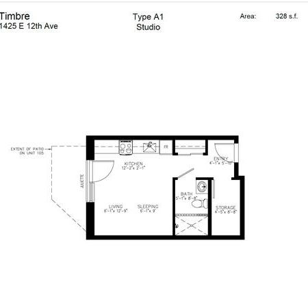 BRAND NEW Studio by E12th Ave & Clark Dr (Age and Income Restriction) - Photo 4