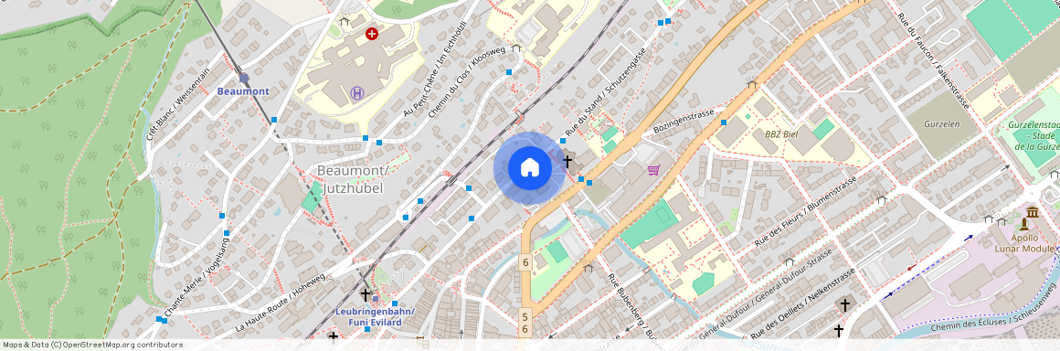 2502, Biel/Bienne, Rue Du Stand / Schützengasse, 48