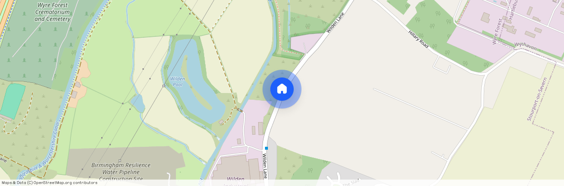 Wilden Lane, Stourport On Severn DY13