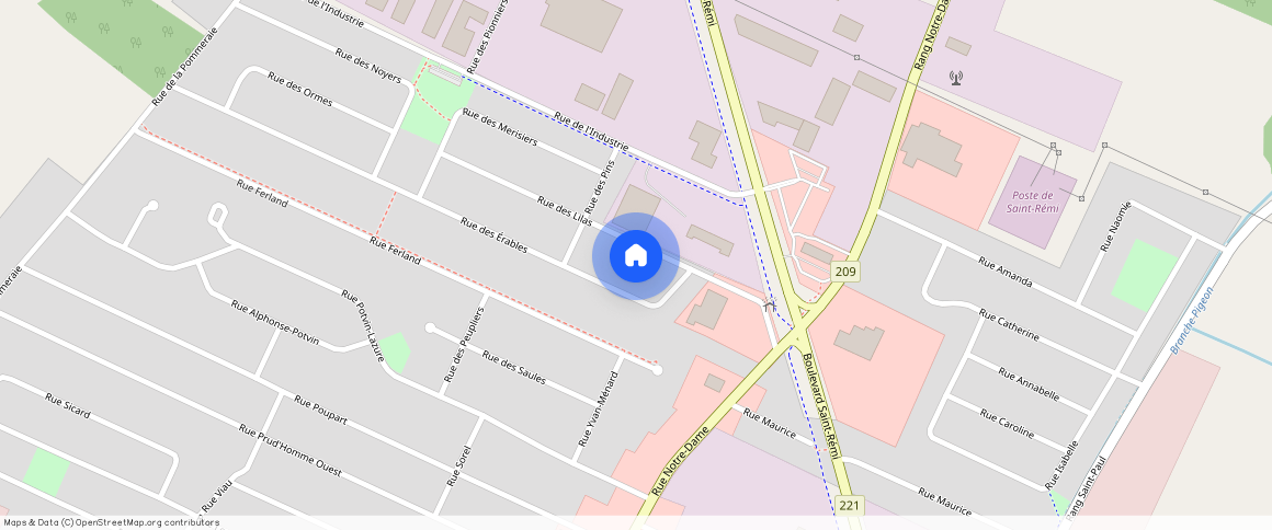 ** Rue des Lilas, Saint-Rémi, Saint-Rémi, Montérégie, J0L 2L0