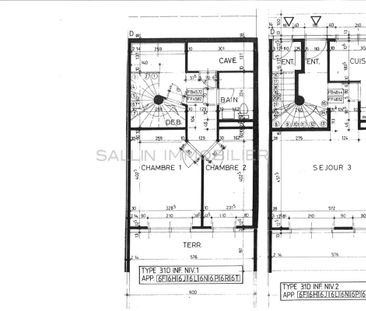 APPARTEMENT DUPLEX DE 3½ PIECES - Foto 2