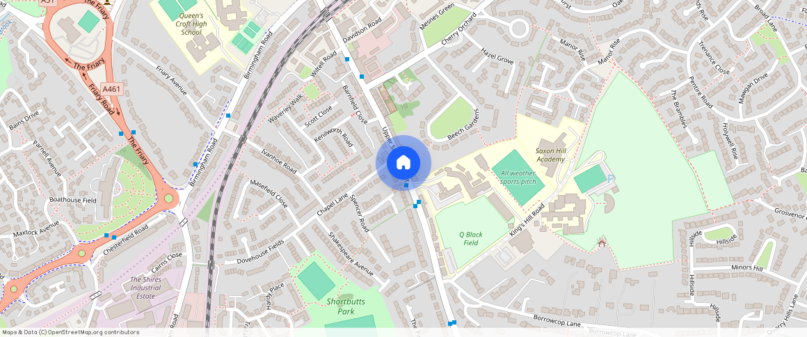 Upper St John Street, Lichfield WS14