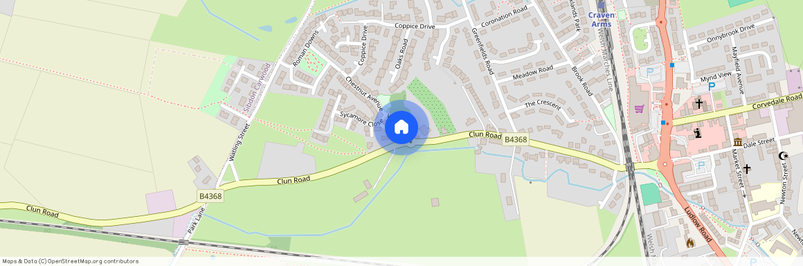 Willow Grove, Alexandra Park, Craven Arms