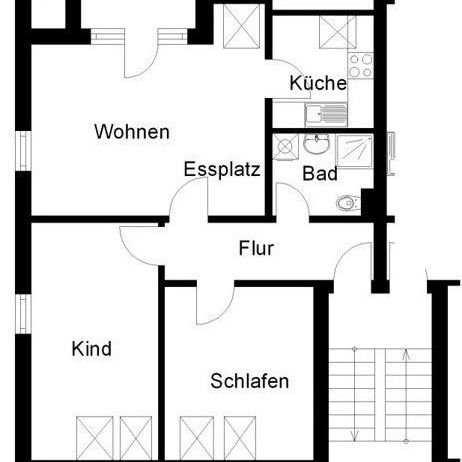 Nette Nachbarn gesucht: schöne3-Zimmer-Dachgeschosswohnung! - Photo 1