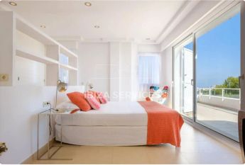 Annual or seasonal rental villa Sa Carroca with sea views