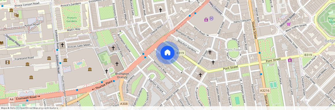 Ovington Gardens, London SW3