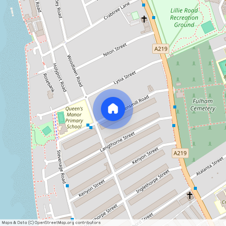 Queensmill Road, Fulham, London