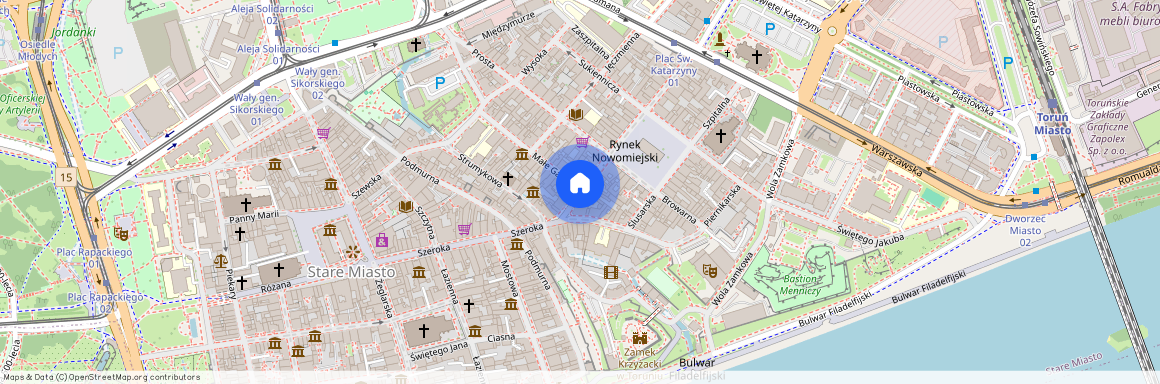 ul. Królowej Jadwigi, Stare Miasto, Toruń, kujawsko-pomorskie