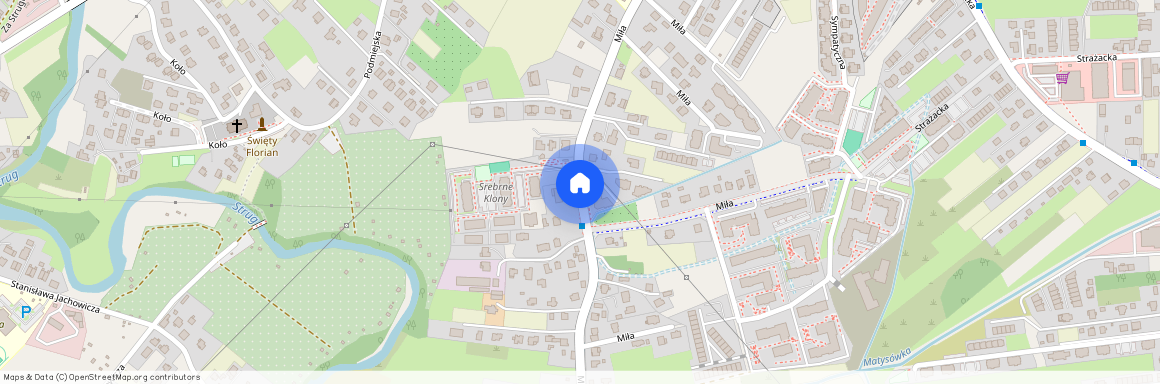 ul. Miła, Drabinianka, Rzeszów, podkarpackie