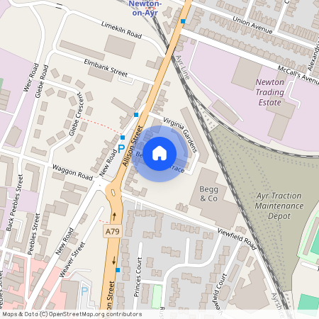 Belvidere Terrace, Ayr, Ayrshire, KA8