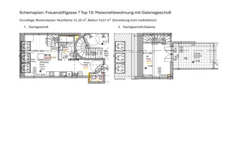Dachgeschossausbau mit Terrasse & Klimaanlage - Erstbezug - UNBEFRISTET - Foto 4