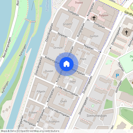 Riddaregatan, Trollhättan